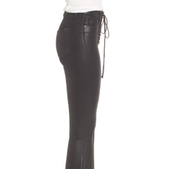 🔥SALE🔥NWT⭐️HP⭐️ Hudson High Waist Lace-Up Flare Jean - Picture 9 of 16